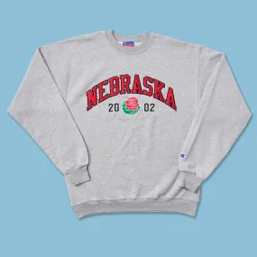 2002 Champion Nebraska Sweater Small