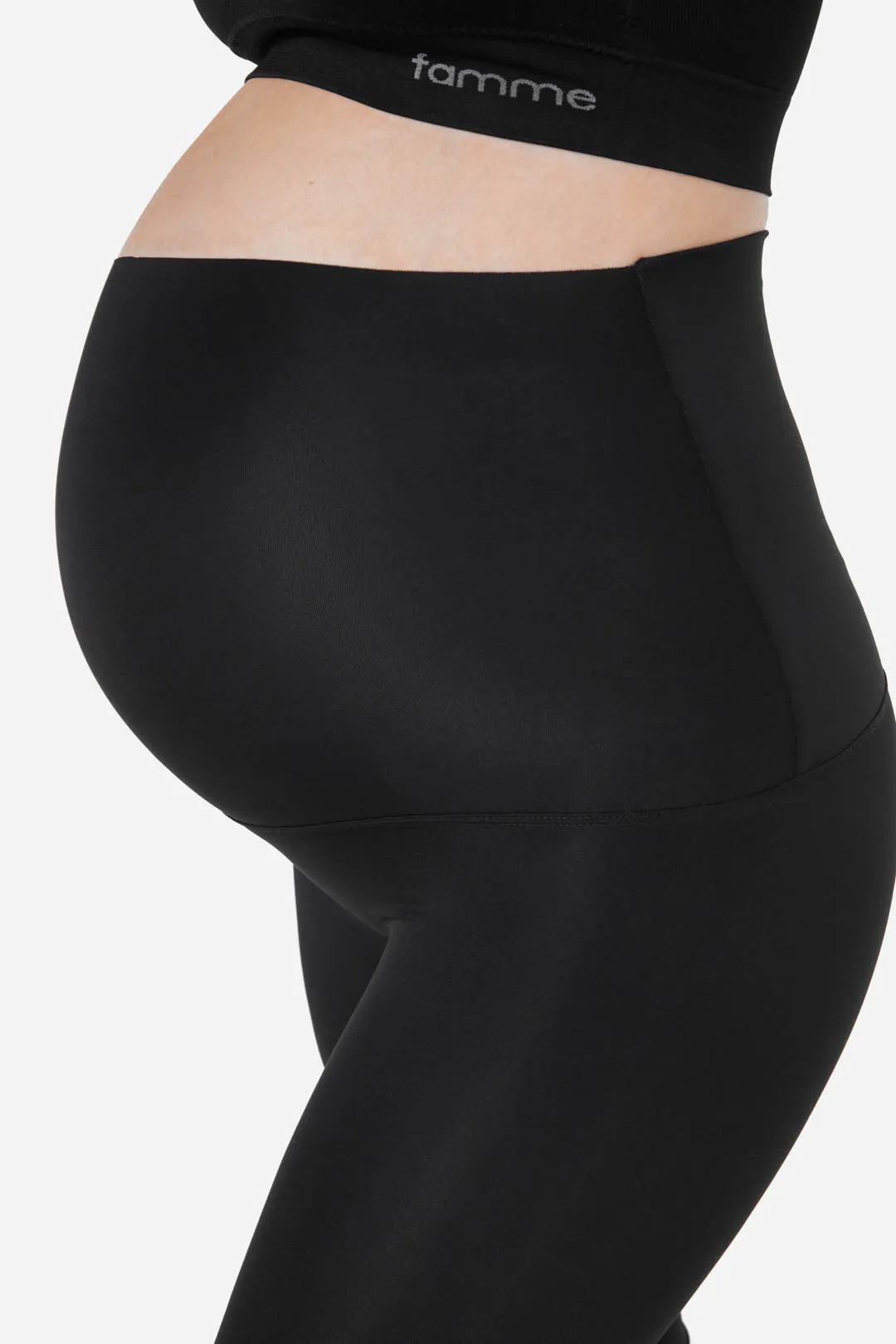 Black Flex Maternity Leggings