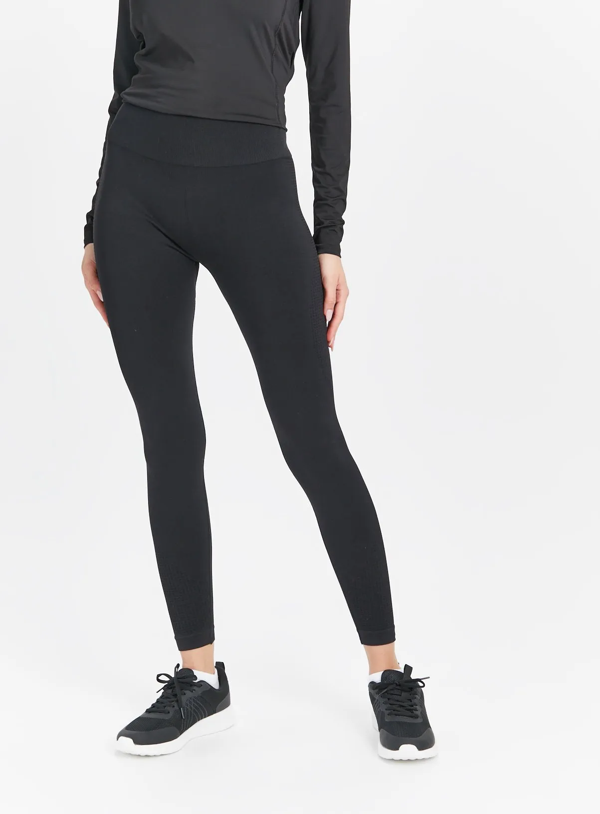 Buy Active Seamless Black Leggings XXL | Leggings | Tu