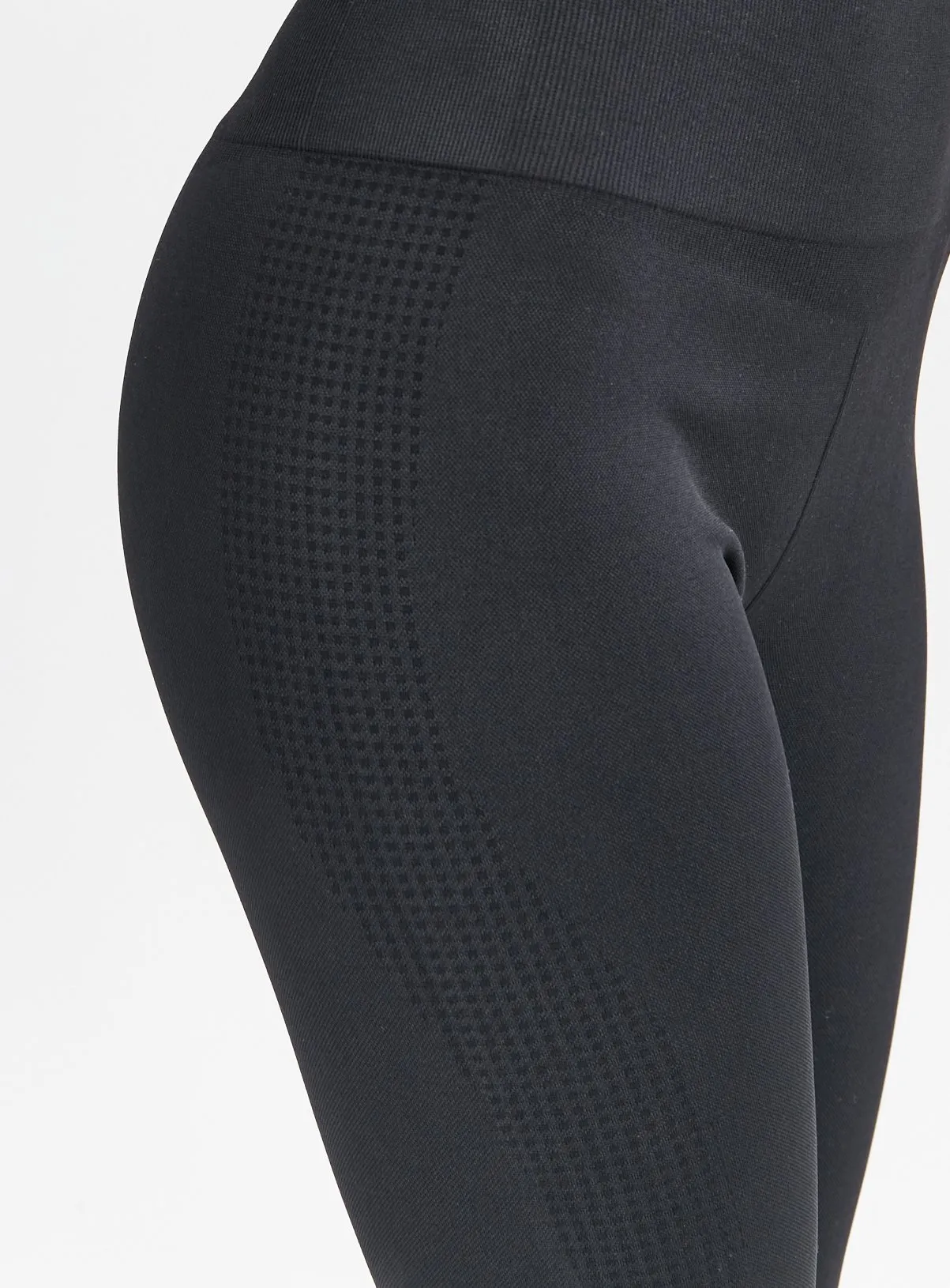 Buy Active Seamless Black Leggings XXL | Leggings | Tu