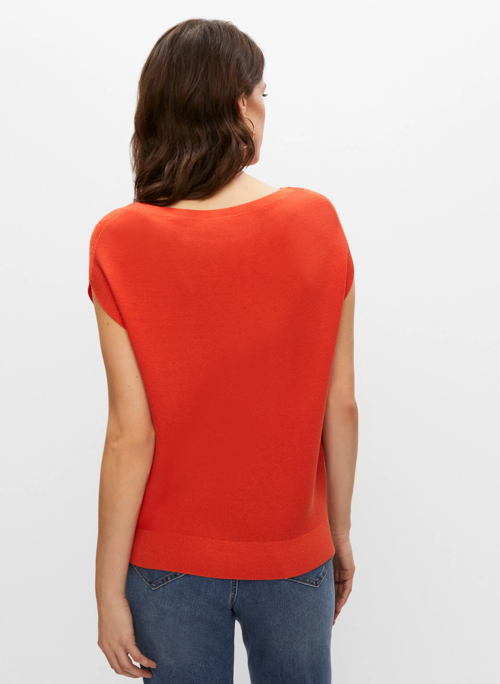 Cap Sleeve Sweater