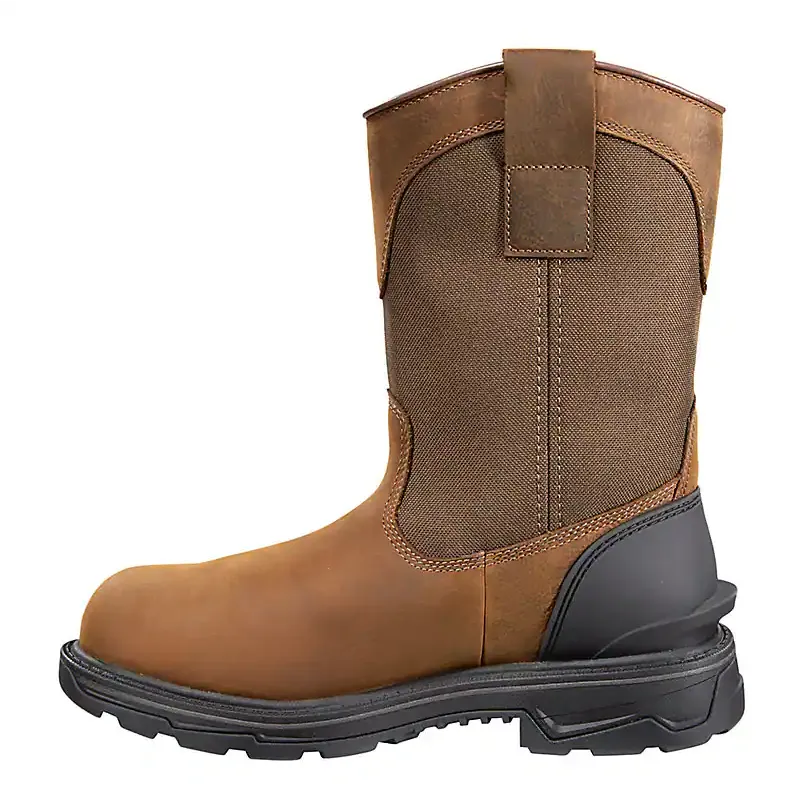 Carhartt IRONWOOD WATERPROOF 11 SOFT TOE WELLINGTON 9M Bison Brown Oil Tan