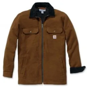 Carhartt 104074 Pawnee Zip Shirt Jacket - Oiled Walnut