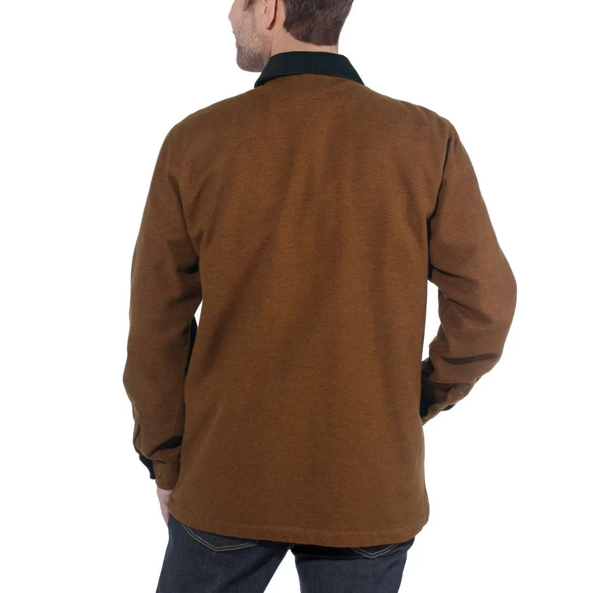 Carhartt 104074 Pawnee Zip Shirt Jacket - Oiled Walnut