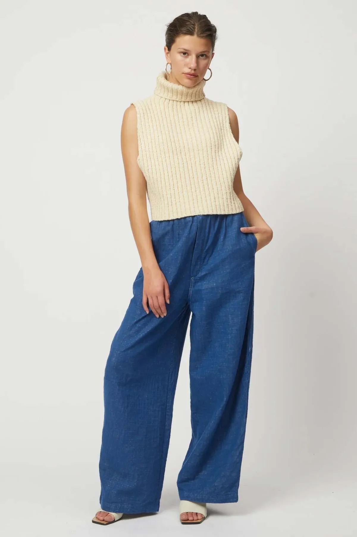 Chunky Turtleneck Top - Espresso