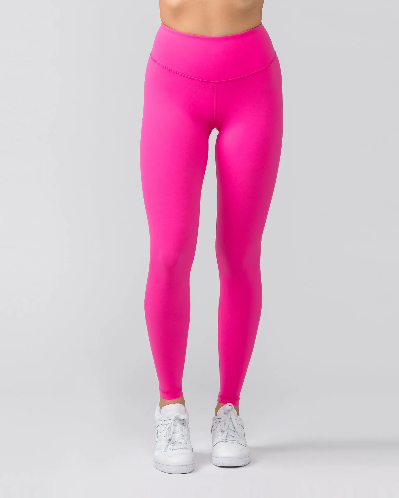 Contour Aura Full Length Leggings - Luminous Pink