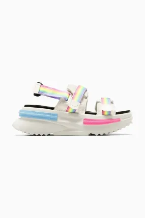 Converse sandals Run Star Utility Sandal CX Pride women's white color A10219C