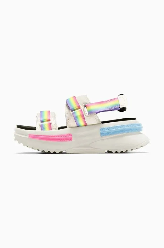 Converse sandals Run Star Utility Sandal CX Pride women's white color A10219C