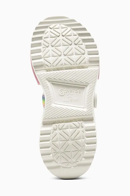 Converse sandals Run Star Utility Sandal CX Pride women's white color A10219C