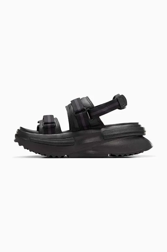 Converse sandals Run Star Utility Sandal Cx women's black color A06480C