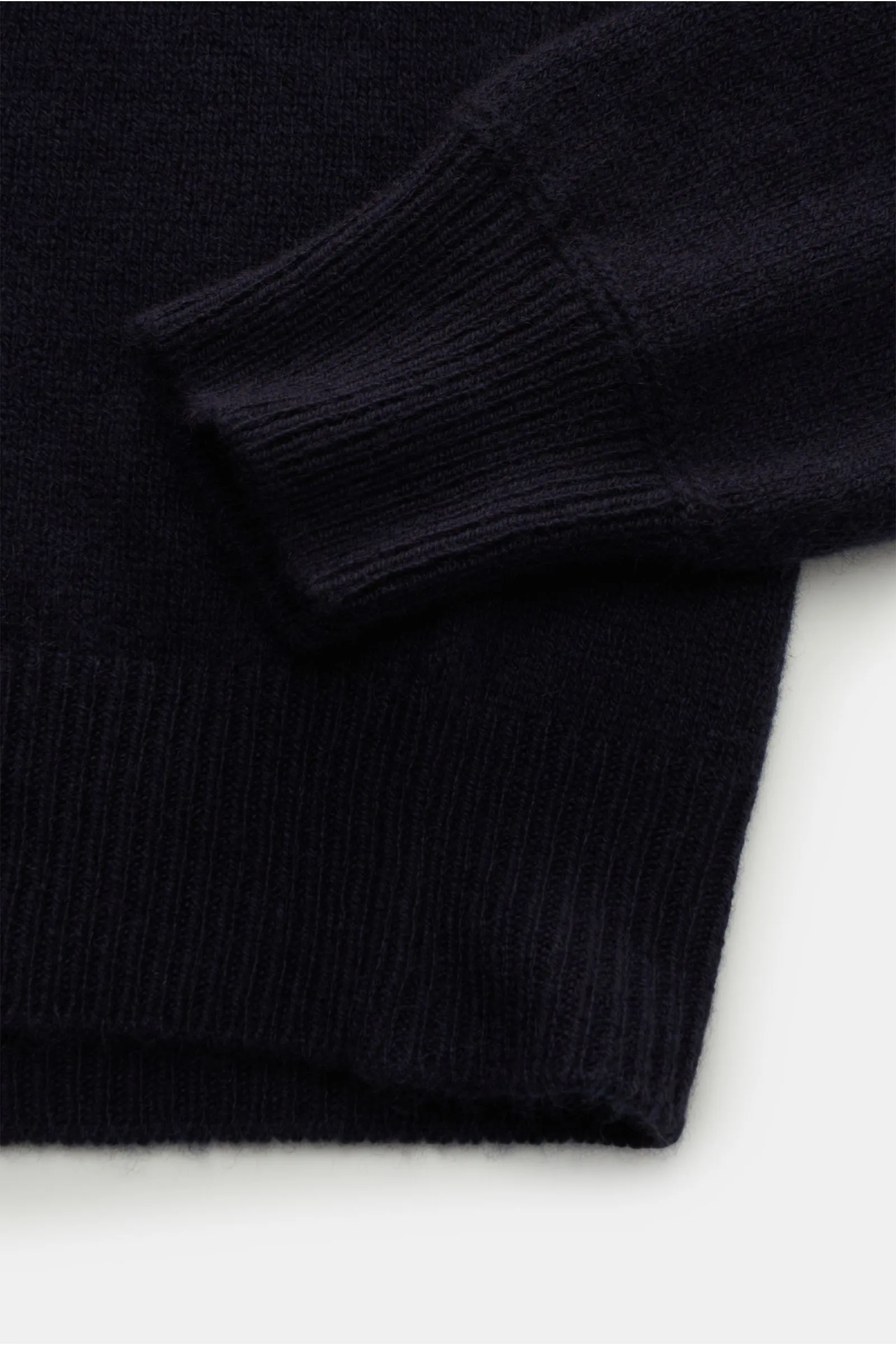 CRUCIANI cashmere turtleneck jumper navy