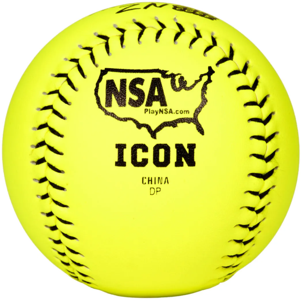 Dudley NSA Thunder ZN Hard Core ICON 11 44/400 Composite Slowpitch Softballs: 4E11H