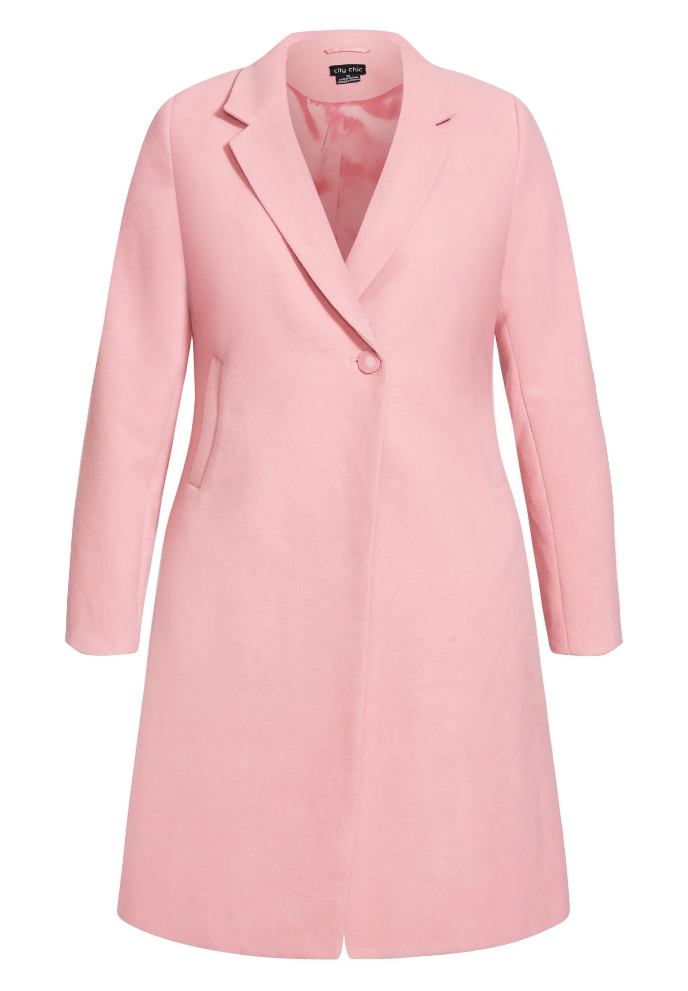 Effortless Chic Coat - blush