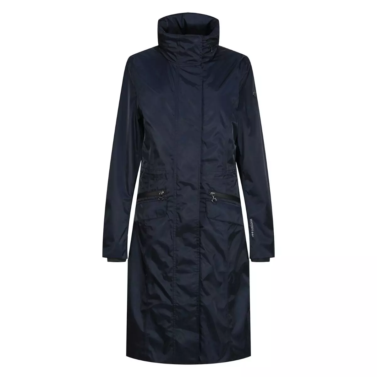 Equetech Hydro Rider Long Waterproof Coat Navy