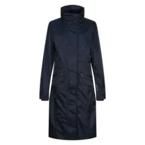 Equetech Hydro Rider Long Waterproof Coat Navy