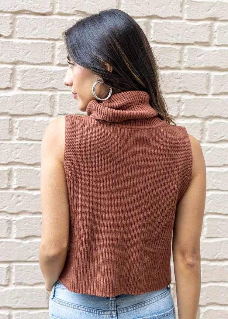 French Connection Mozart Sleeveless Sweater- *** FINAL SALE ***