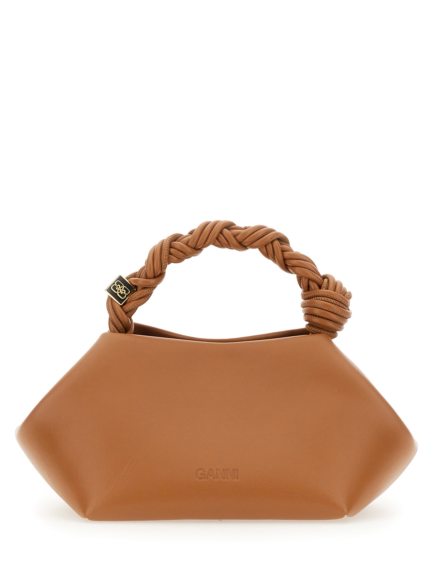 GANNI    SMALL LEATHER BOU BAG