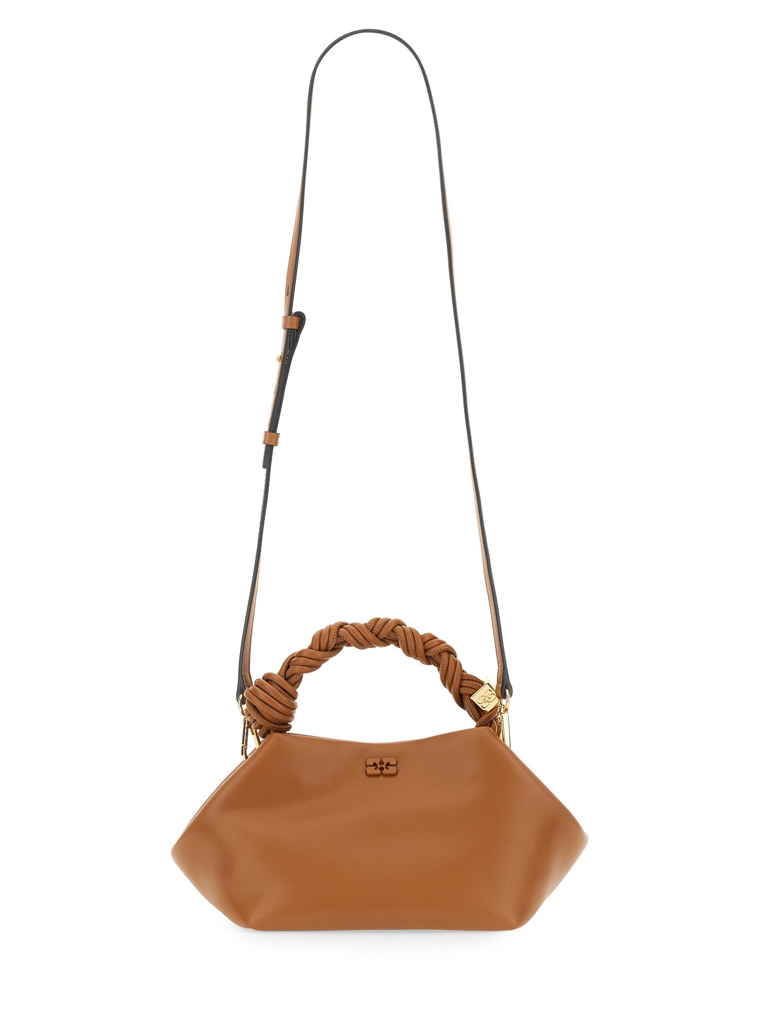 GANNI    SMALL LEATHER BOU BAG