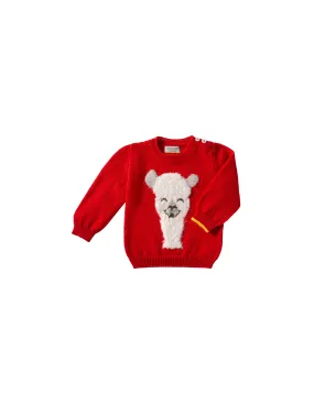 GENSAMI Red Alpachino Sweater