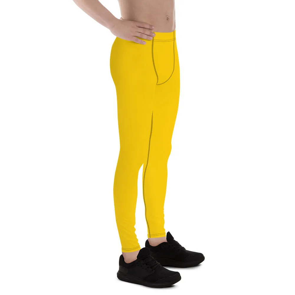 Gold Men's Leggings