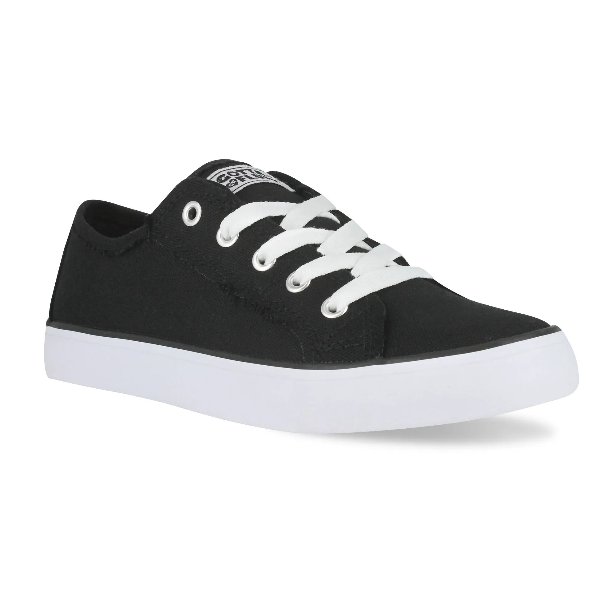 Gotta Flurt Women's Classic II Black Canvas Low-Top Sneaker