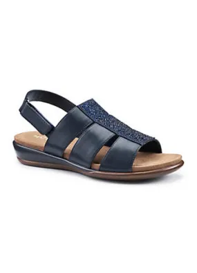 Hotter Madrid Navy Women’s Sandals