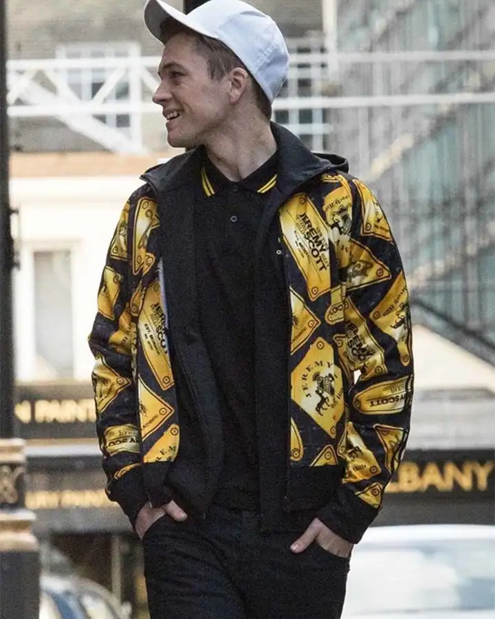 Kingsman Eggsy Yellow Bomber Jacket | William Jacket