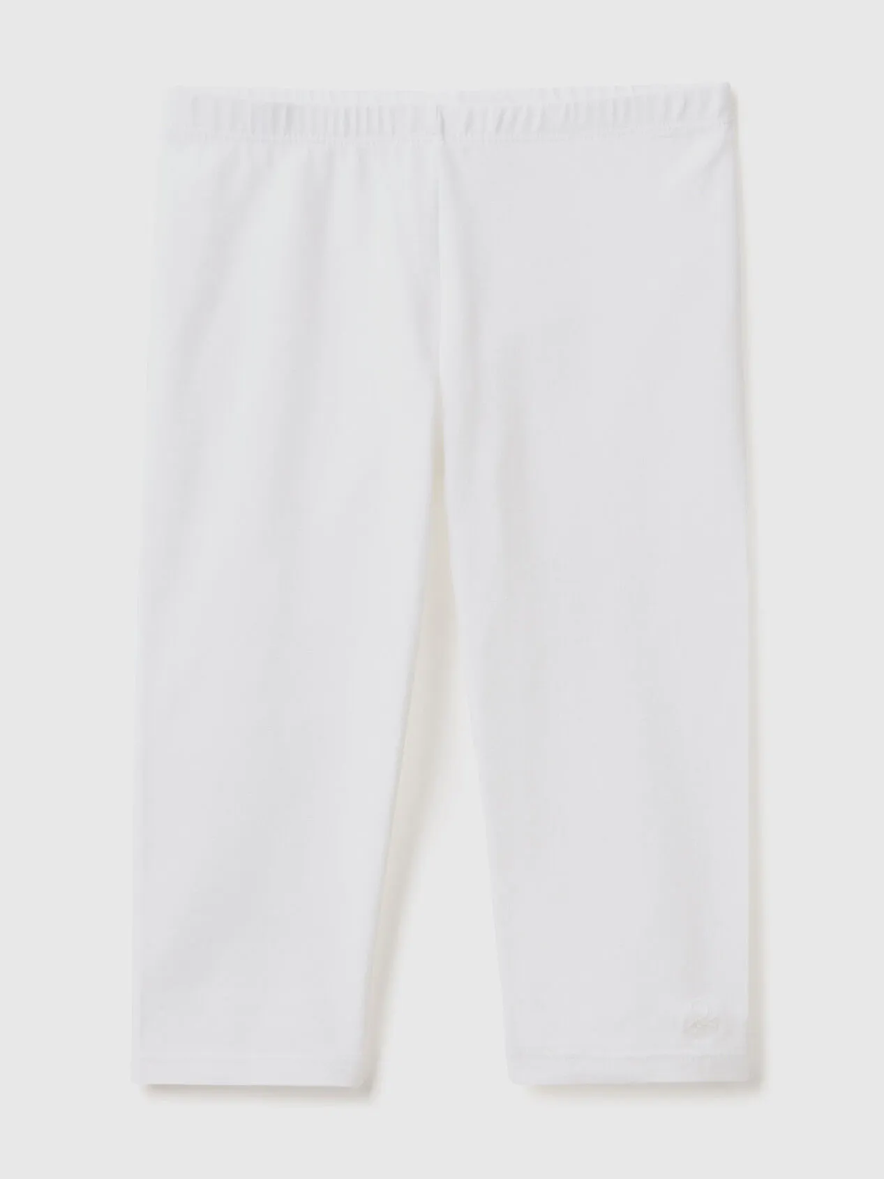 Knee-length leggings - White | Benetton