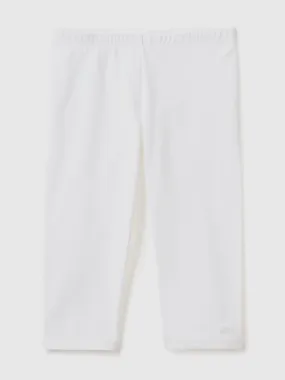 Knee-length leggings - White | Benetton