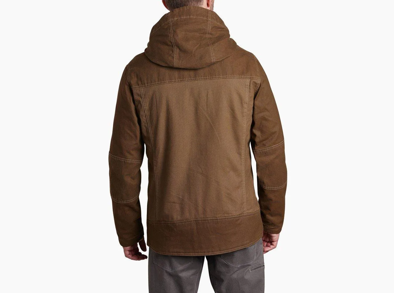 Kuhl - Men's Law Fleece Lined Hoody - Dark Khaki | Men's Jackets UK