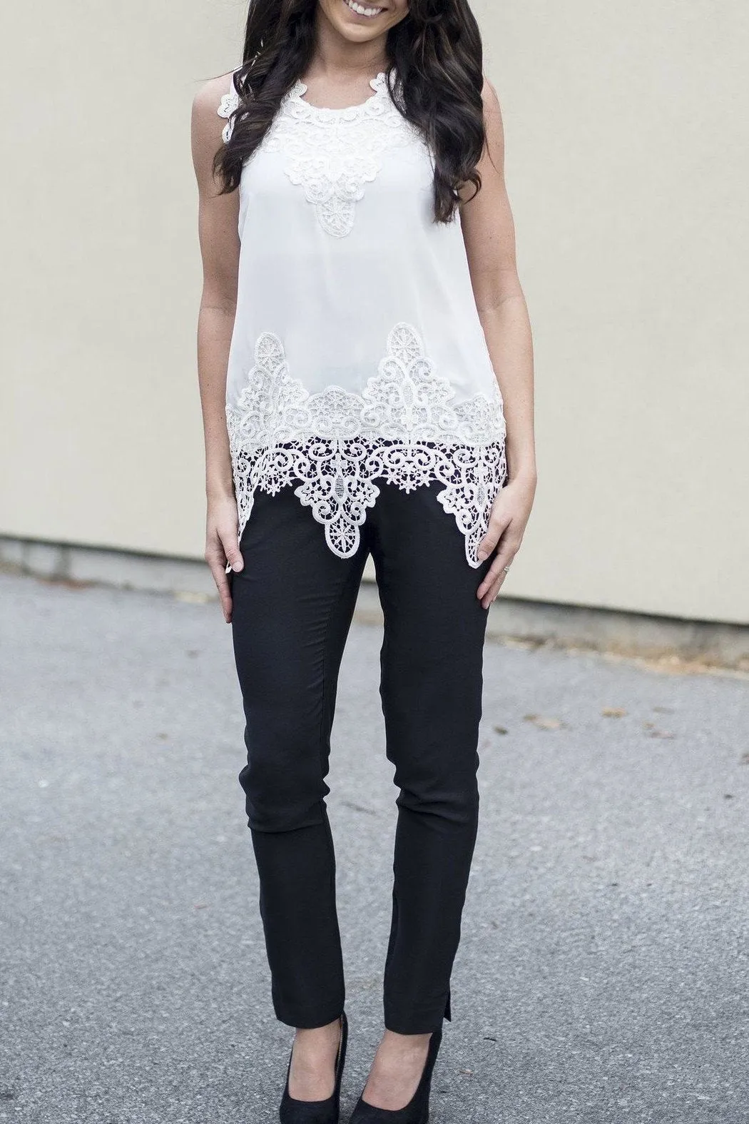 Lace Vintage Tank