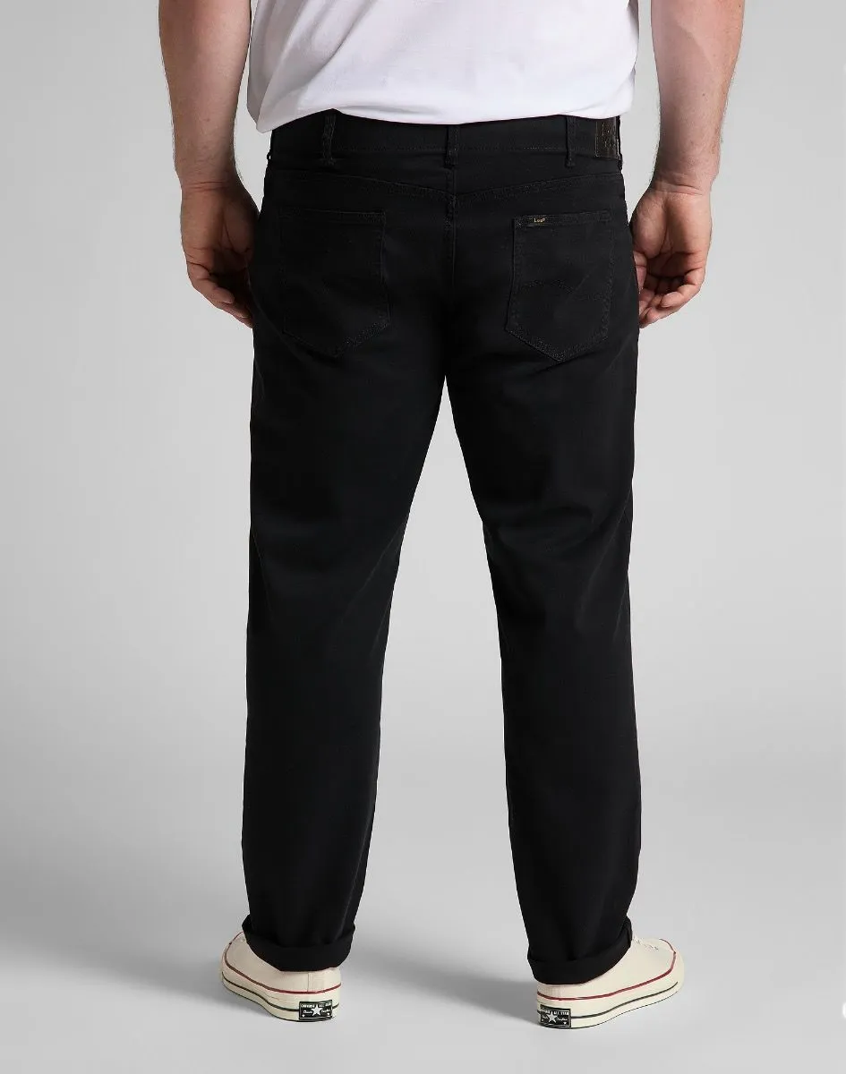 Lee Extreme Motion Straight Twill Stretch Chino Jeans Black