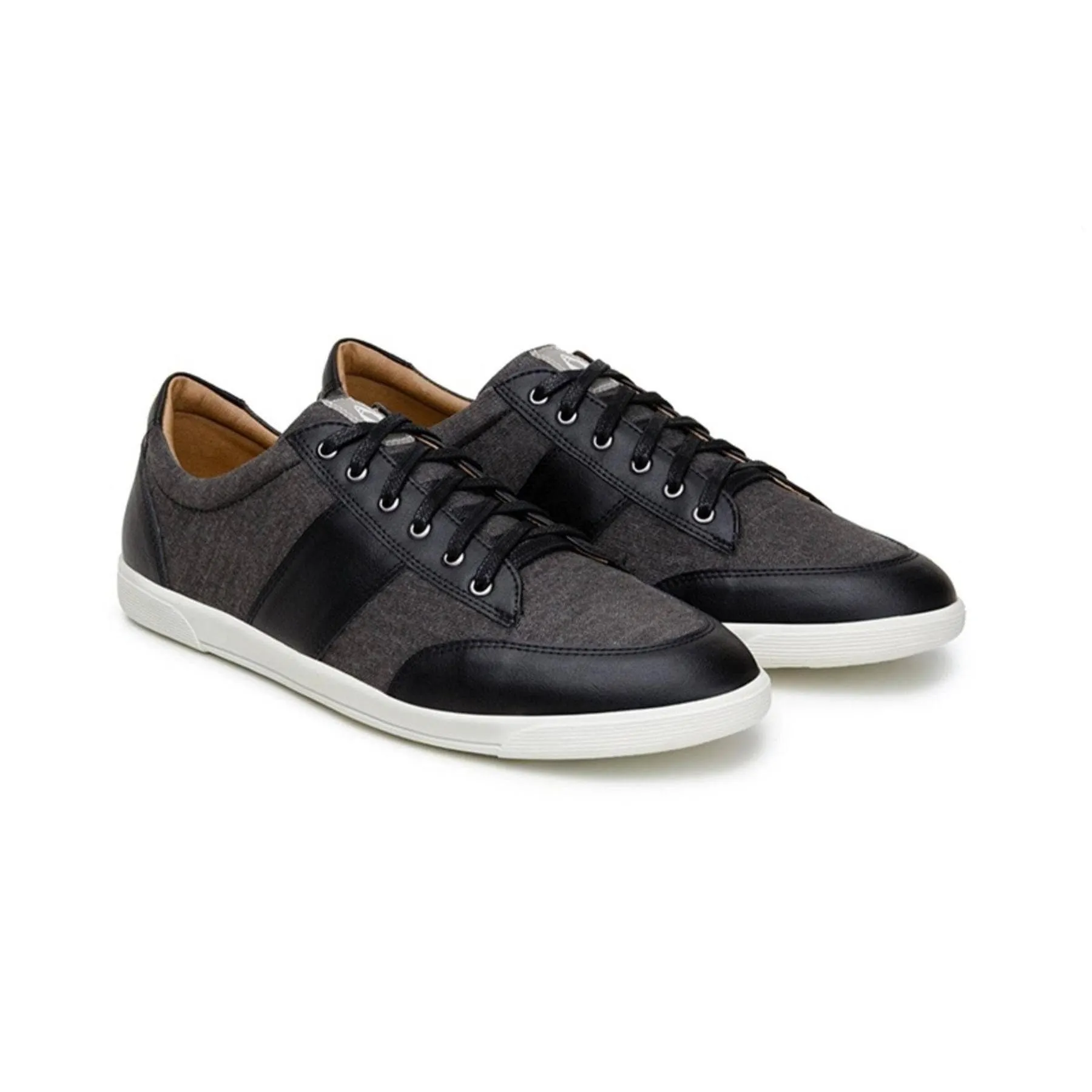 'Leonardo' Men's Vegan Sneaker by Ahimsa - Black