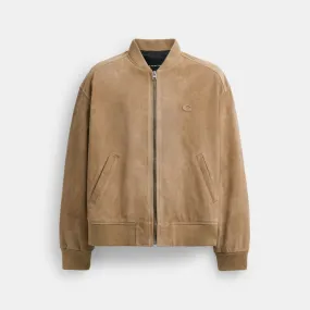 LIGHTWEIGHT SUEDE JACKET