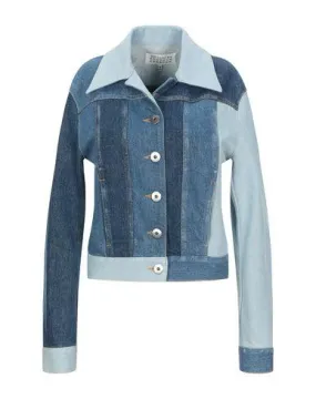 Maison Margiela Women Denim outerwear Blue 10 UK