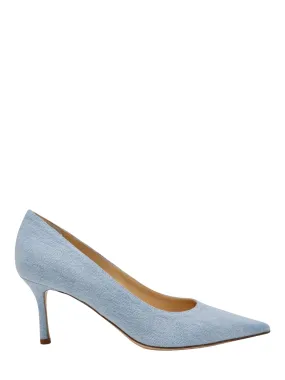 Marion Parke Classic Pump 70 in Light Denim