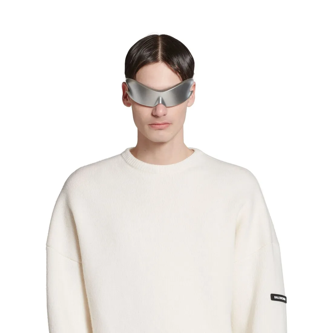      Men's Sweater in White 