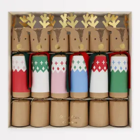 Meri Meri Woodland Jumper Reindeer Crackers