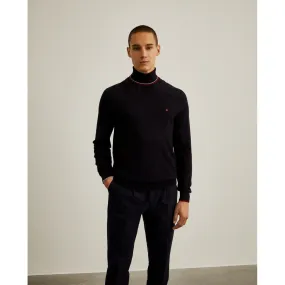 Merino wool turtleneck jumper