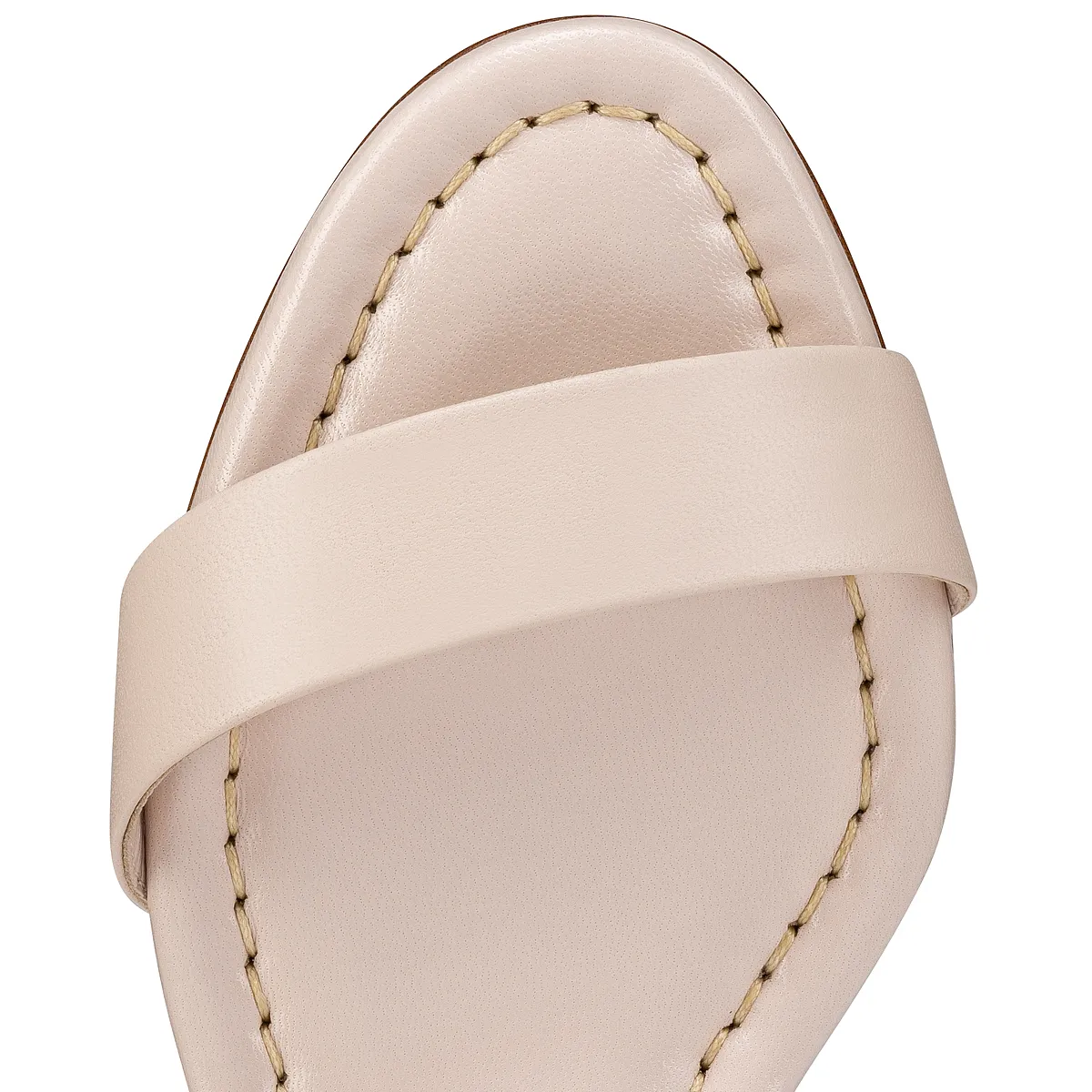 Miss Jane Sandal 55mm Sandals - Nappa leather - Leche - Women