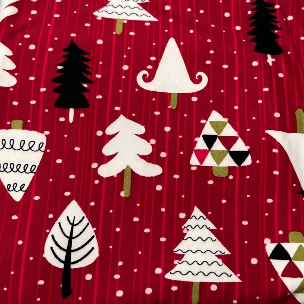 Mystery Christmas Print Soft Leggings