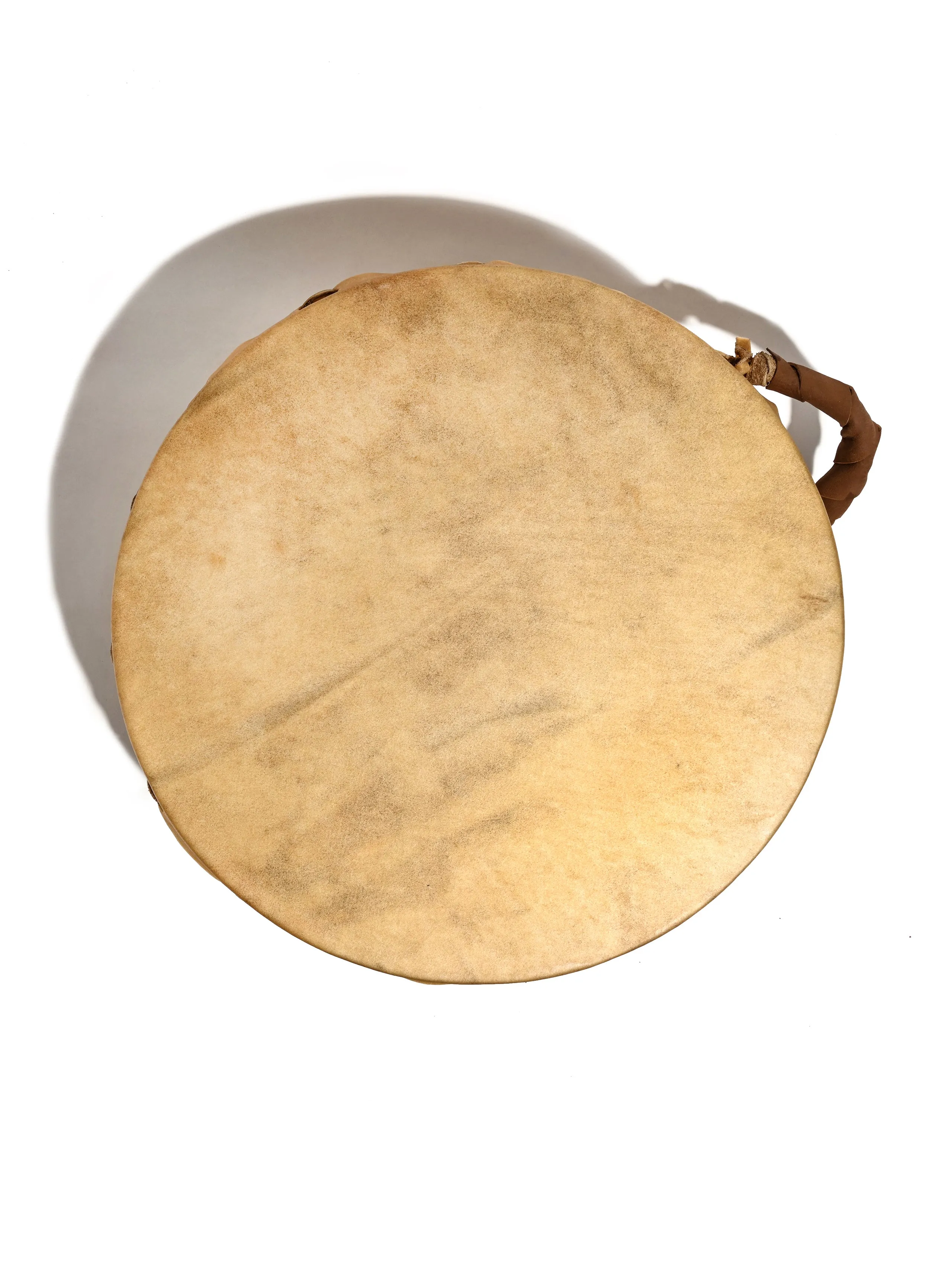 Native American Style Buffalo Hide Double-Sided Hand Drum