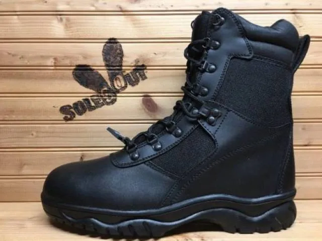 New Rothco Forced Entry 8" Side Zip Tactical Boots sz 8....