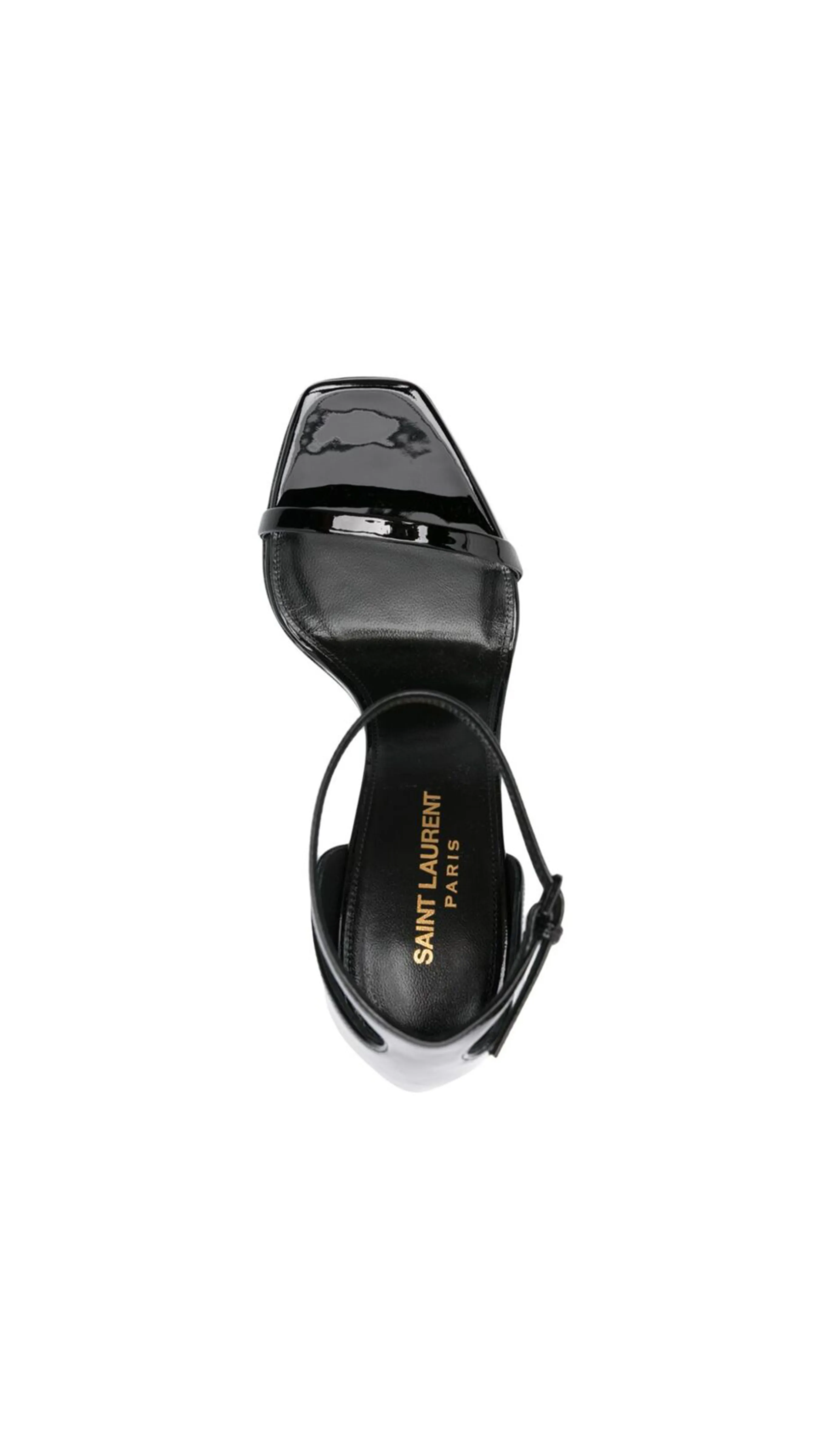 Opyum Sandals in Patent leather - Black