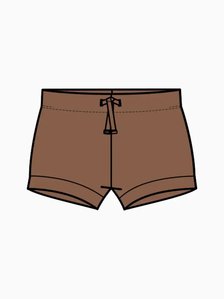 Organic Havana Shorts - Pecan