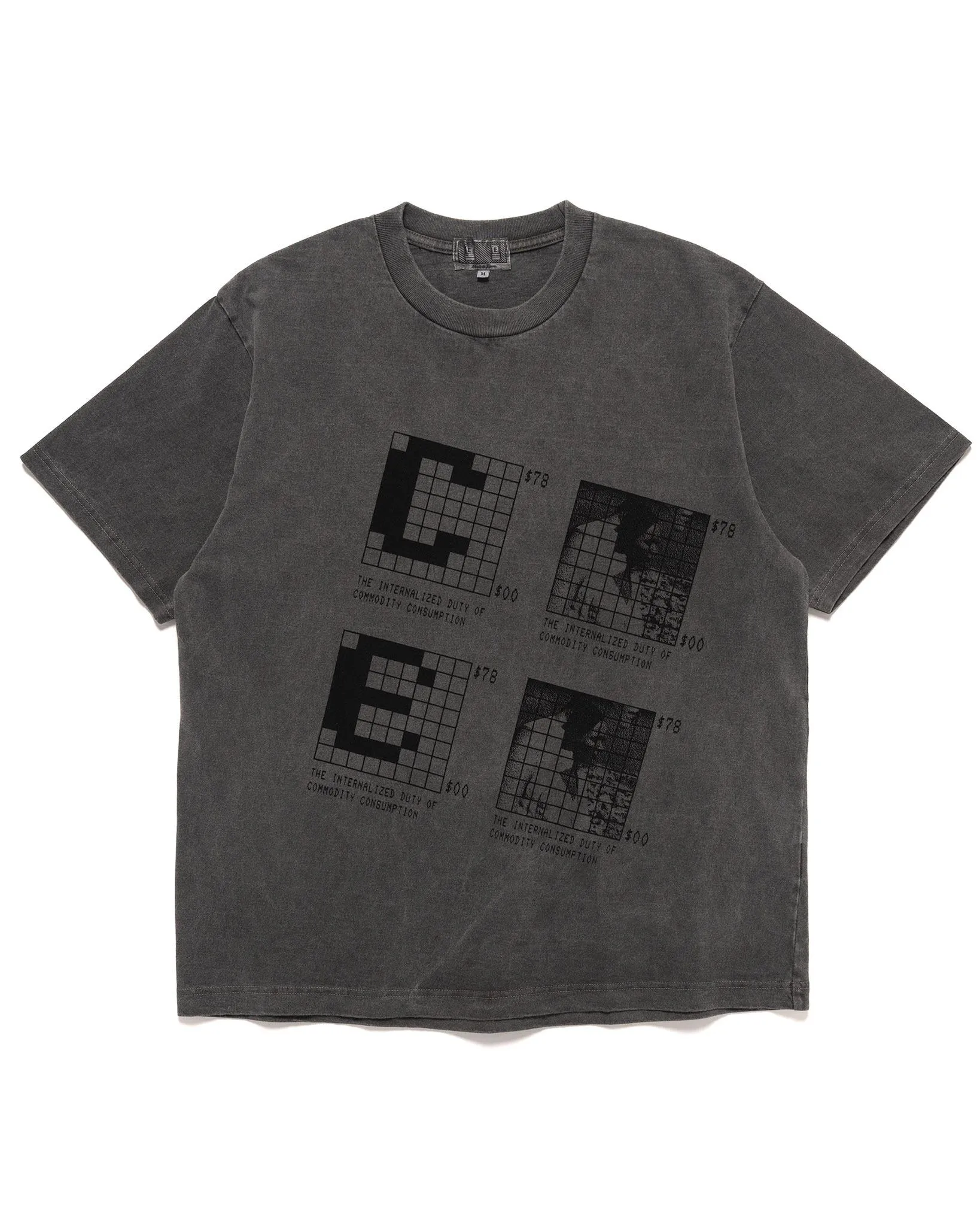 Overdye Internalized Duty T Charcoal