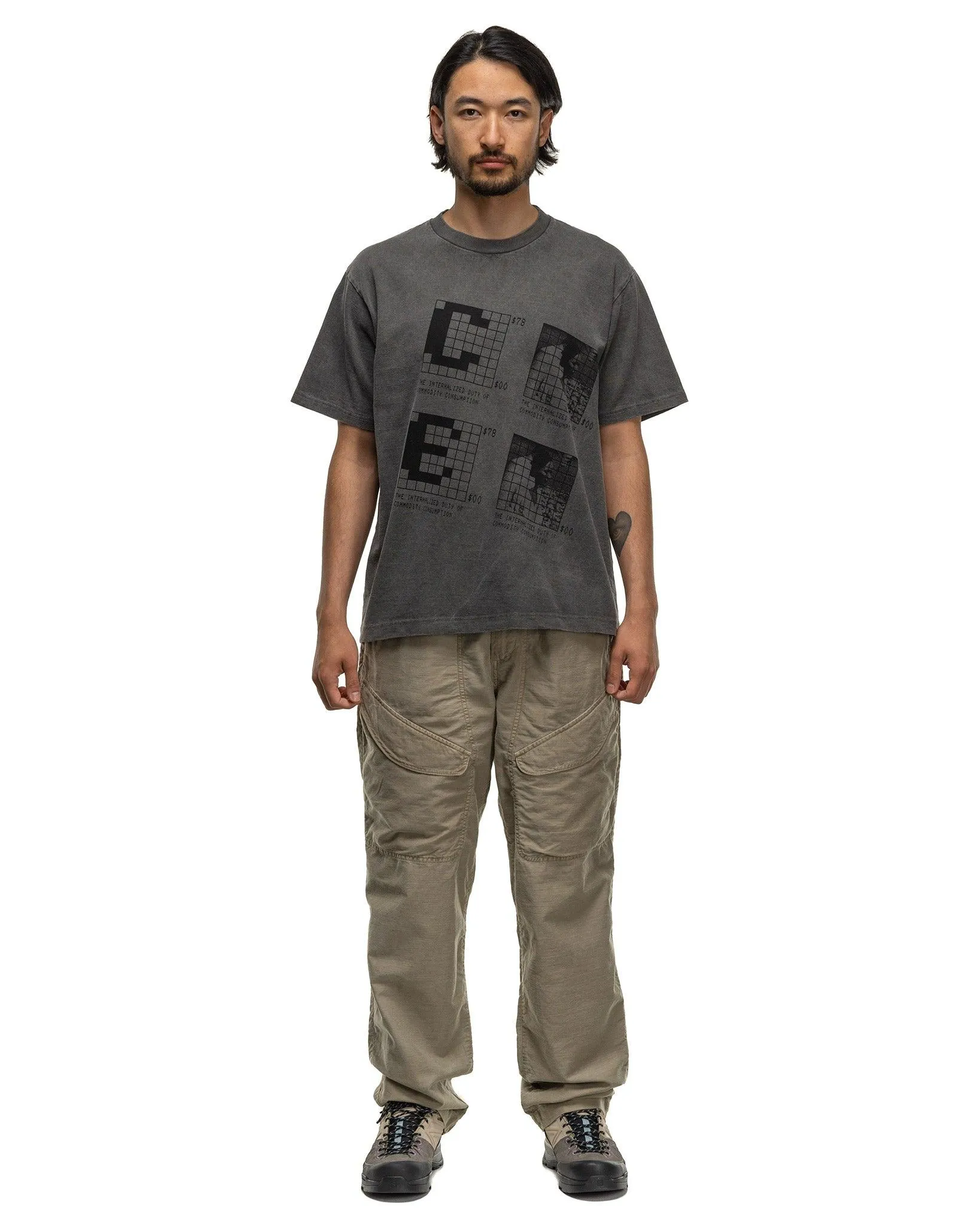 Overdye Internalized Duty T Charcoal