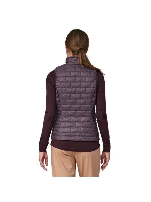 Patagonia Women's Nano Puff Vest: Obsidian Plum