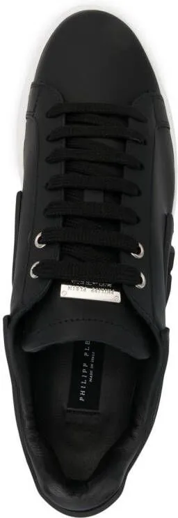 Philipp Plein logo-embossed low-top sneaker Black