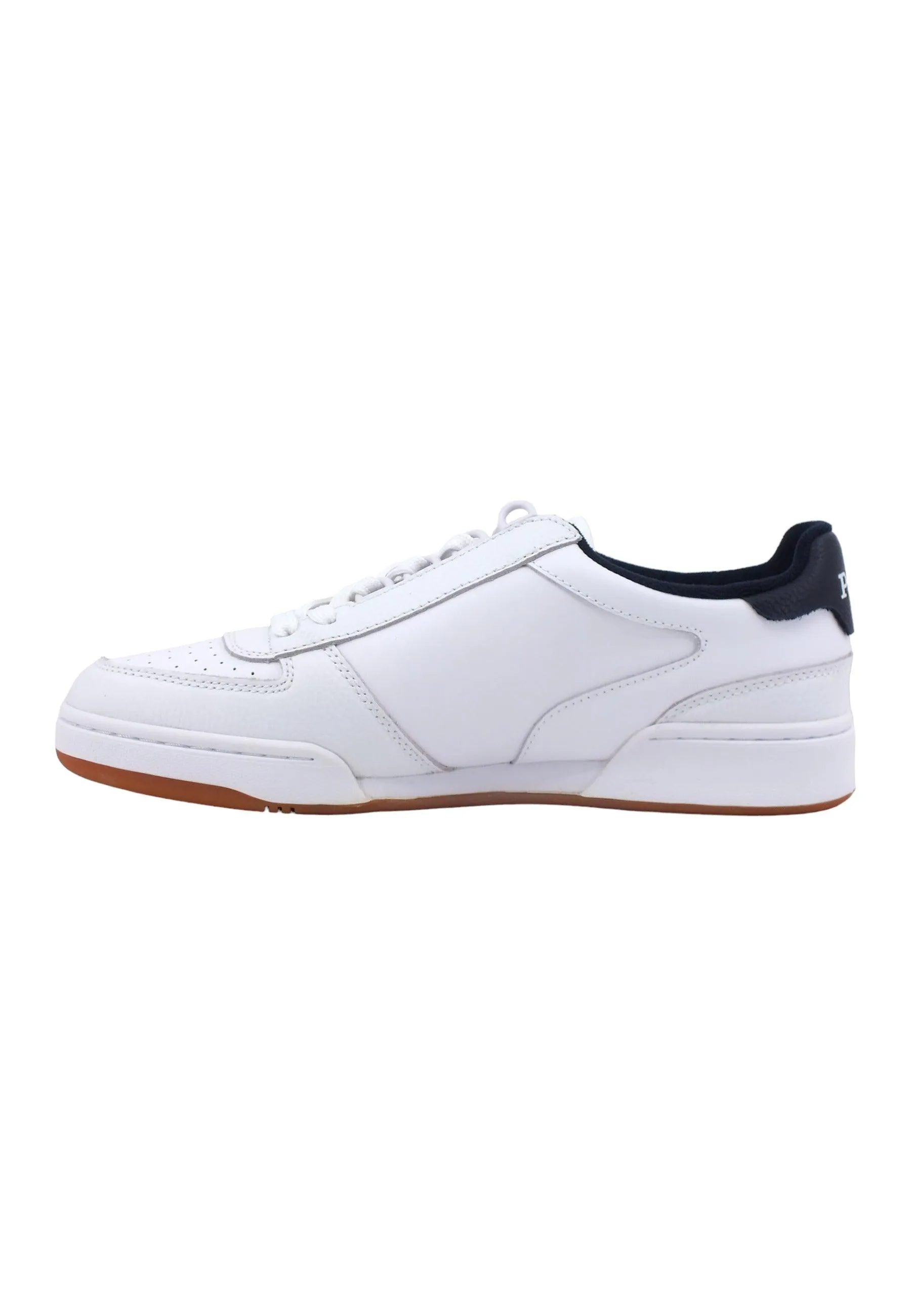 POLO RALPH LAUREN Sneaker Basket Uomo White 809877610001U